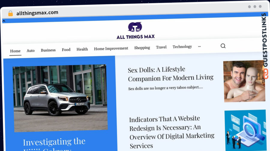Publish Guest Post on allthingsmax.com