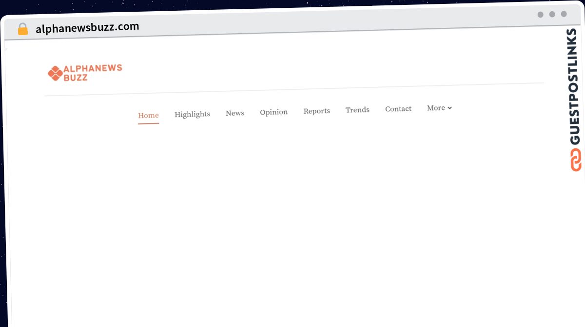 Publish Guest Post on alphanewsbuzz.com
