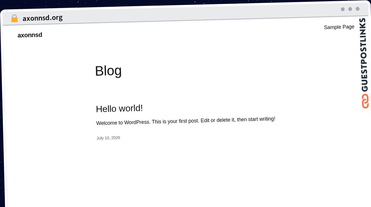 Publish Guest Post on axonnsd.org