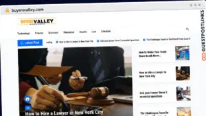 Publish Guest Post on buyersvalley.com