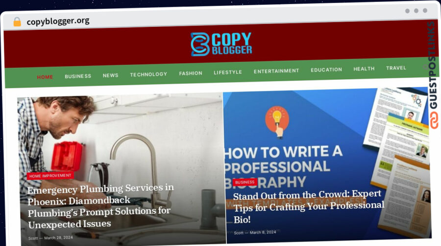 Publish Guest Post on copyblogger.org