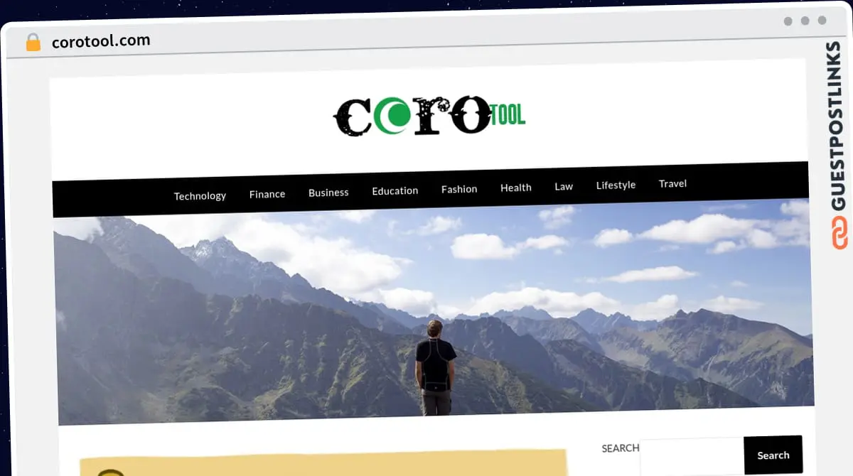 Publish Guest Post on corotool.com
