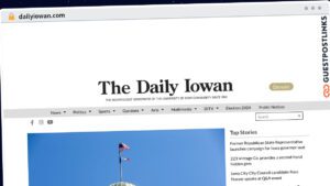 Publish Guest Post on dailyiowan.com