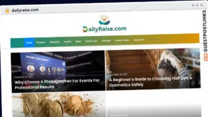 Publish Guest Post on dailyraise.com