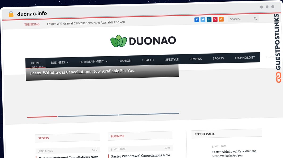 Publish Guest Post on duonao.info