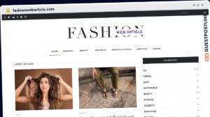 Publish Guest Post on fashionwebarticle.com