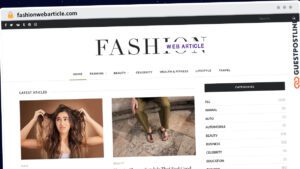 Publish Guest Post on fashionwebarticle.com