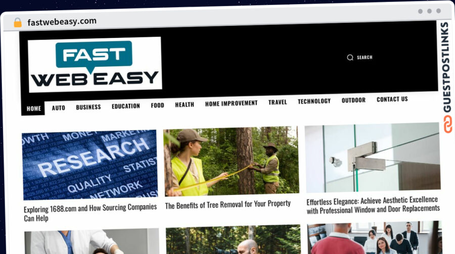 Publish Guest Post on fastwebeasy.com