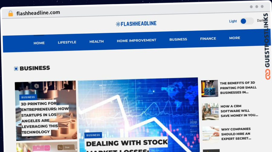 Publish Guest Post on flashheadline.com