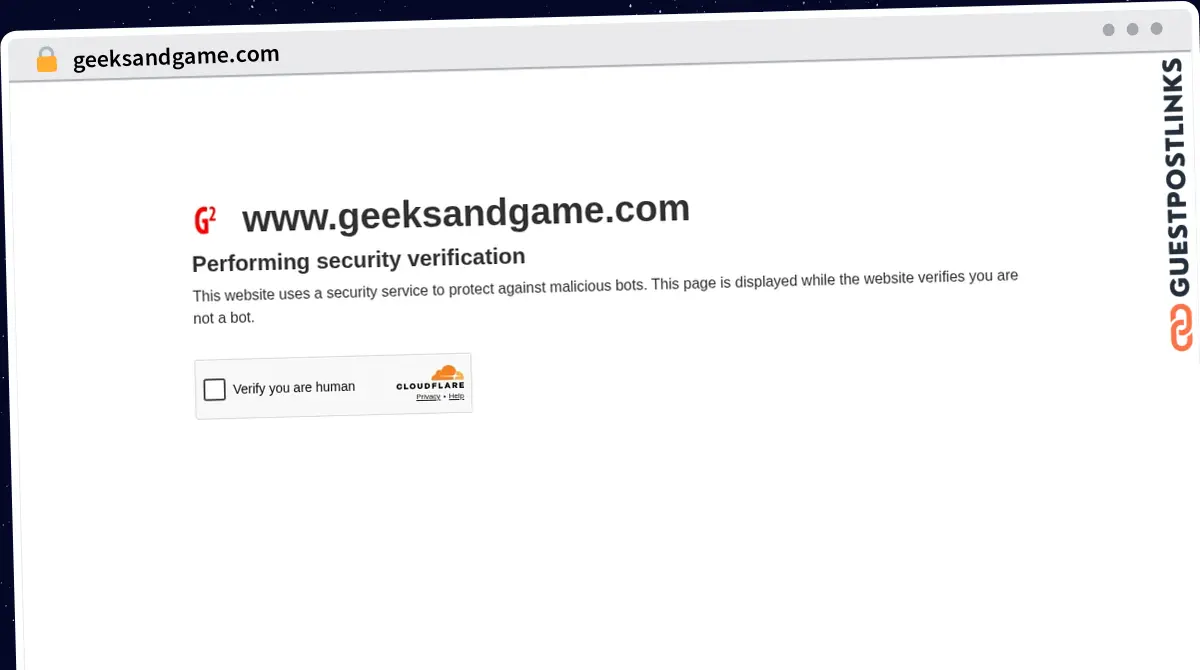 Publish Guest Post on geeksandgame.com