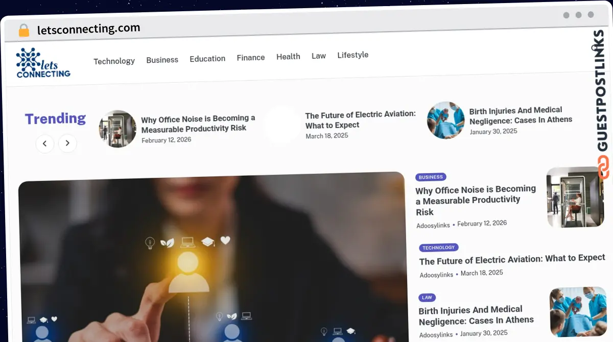 Publish Guest Post on letsconnecting.com