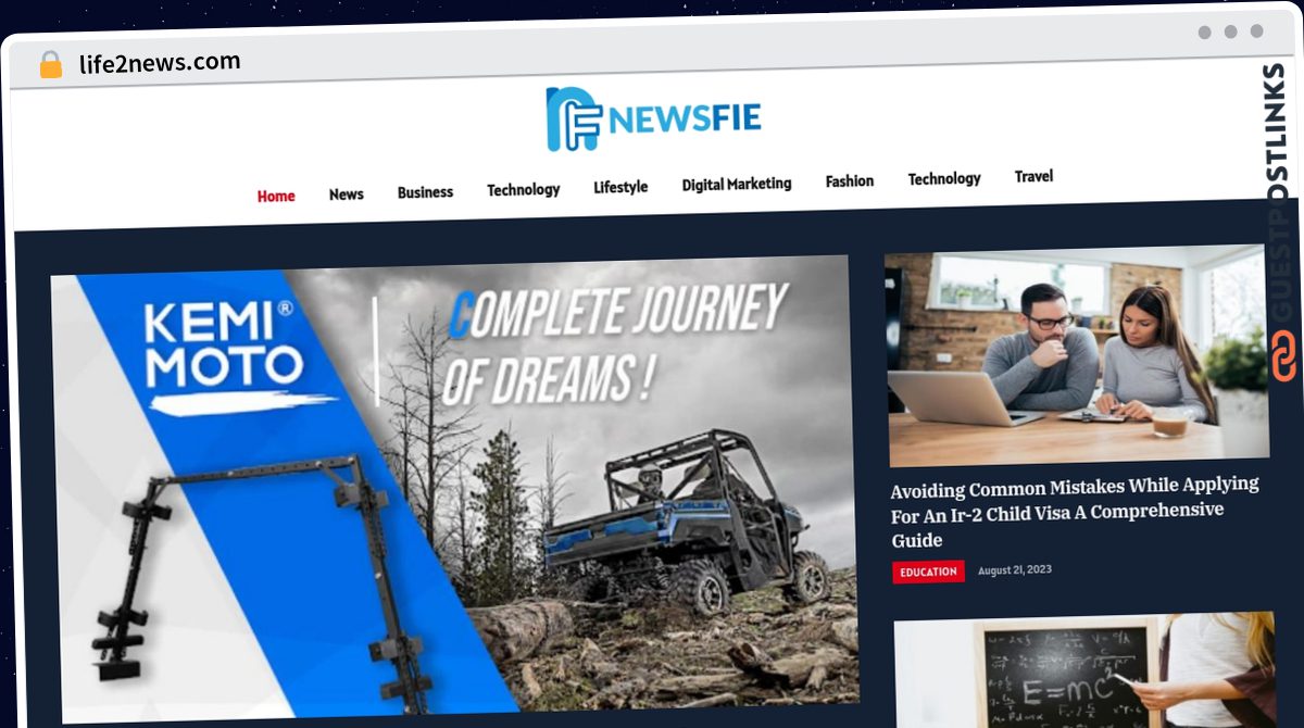 Publish Guest Post on life2news.com