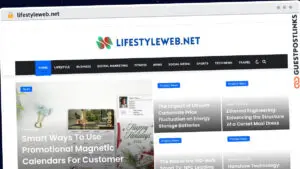 Publish Guest Post on lifestyleweb.net