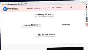 Publish Guest Post on marlonwayansnetworth.com