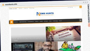 Publish Guest Post on newshunts.info