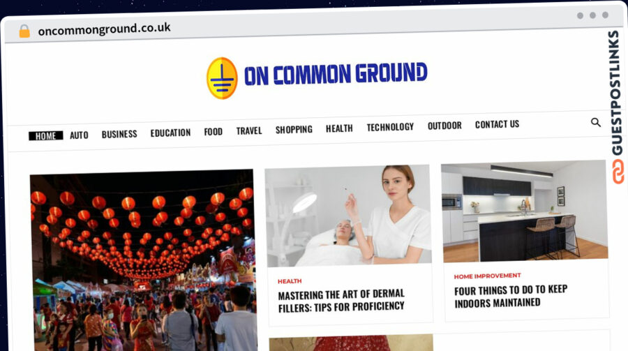 Publish Guest Post on oncommonground.co.uk