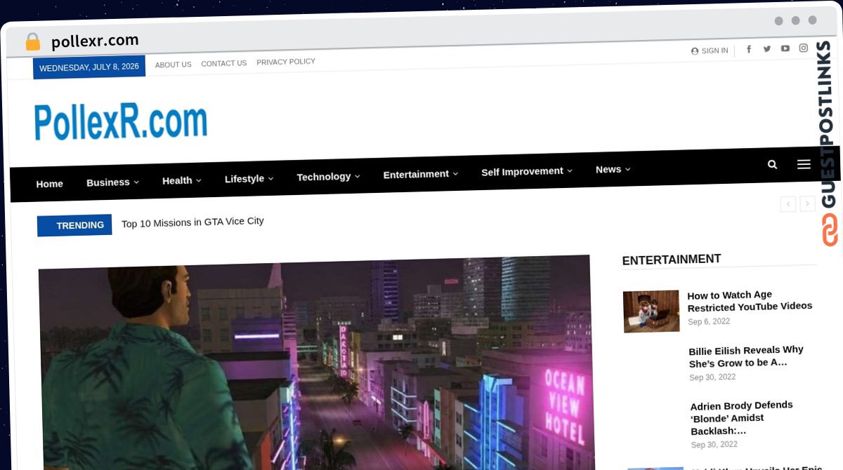 Publish Guest Post on pollexr.com