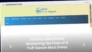 Publish Guest Post on realnewspapers.com