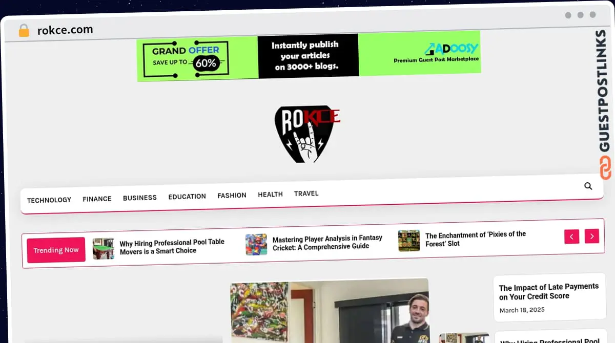 Publish Guest Post on rokce.com