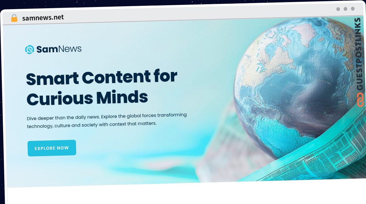 Publish Guest Post on samnews.net