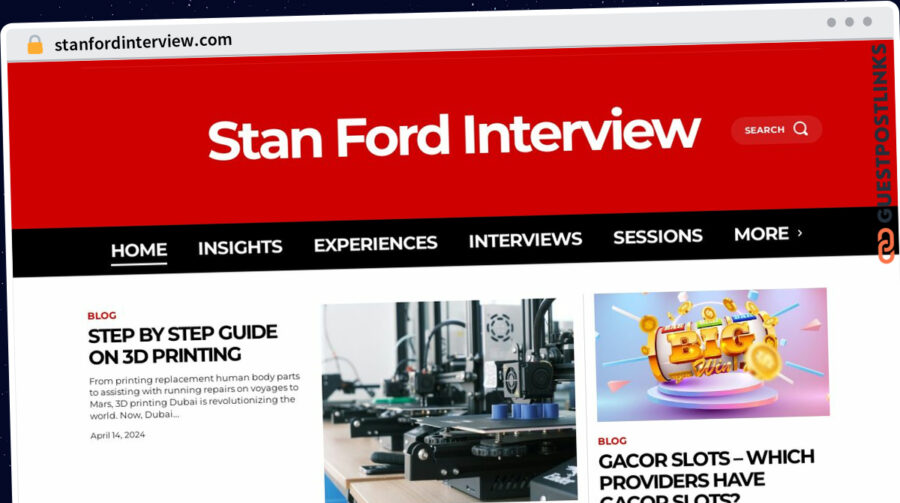 Publish Guest Post on stanfordinterview.com