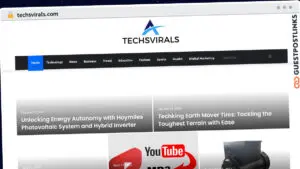 Publish Guest Post on techsvirals.com