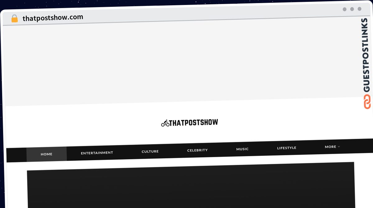 Publish Guest Post on thatpostshow.com