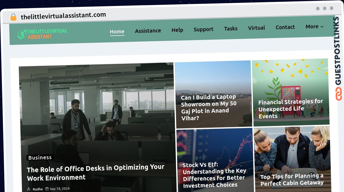 Publish Guest Post on thelittlevirtualassistant.com