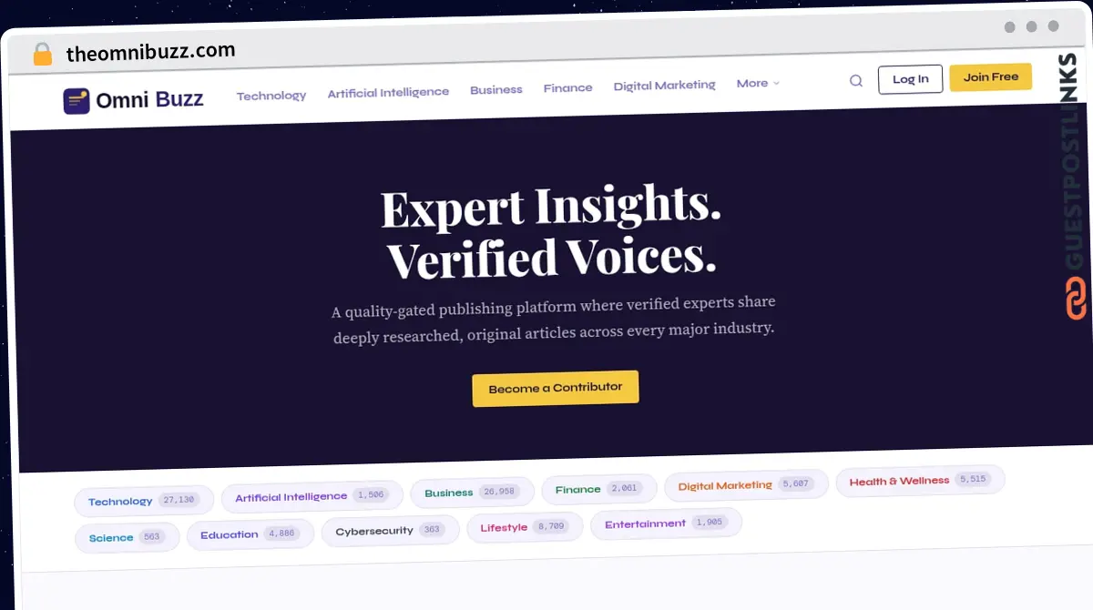 Publish Guest Post on theomnibuzz.com