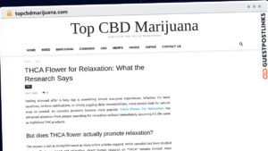 Publish Guest Post on topcbdmarijuana.com