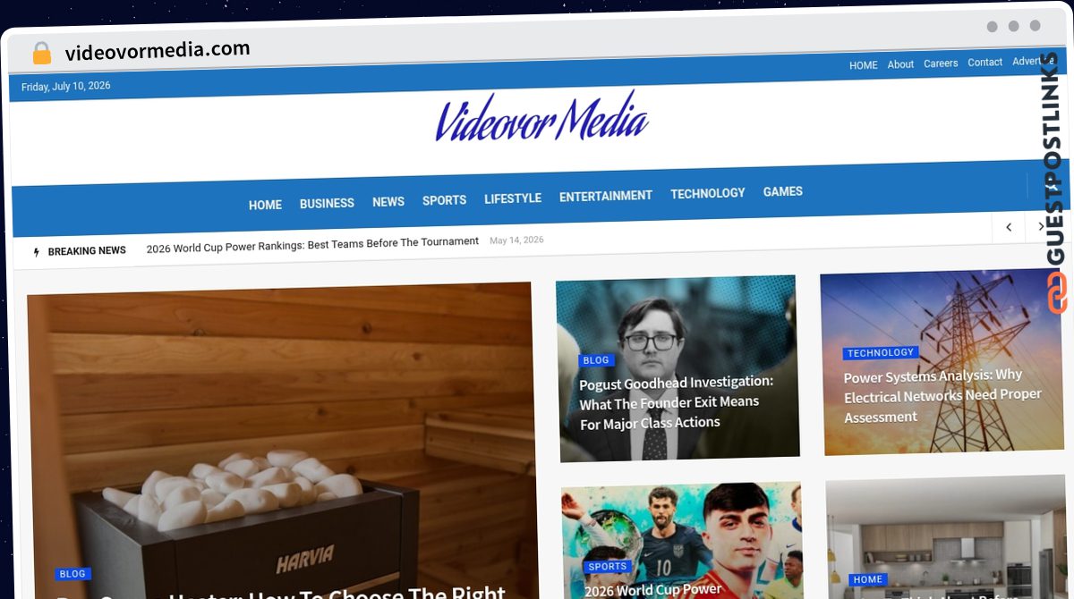 Publish Guest Post on videovormedia.com