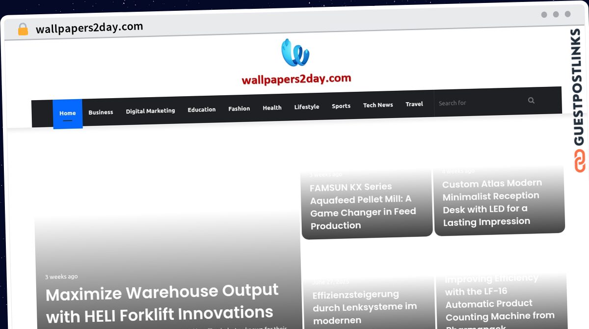Publish Guest Post on wallpapers2day.com