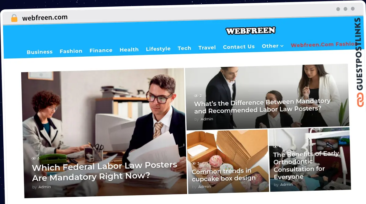 Publish Guest Post on webfreen.com