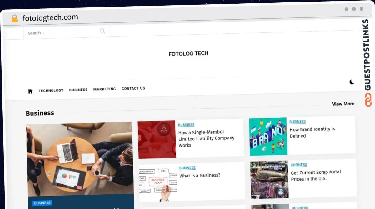 Publish Guest Post on fotologtech.com