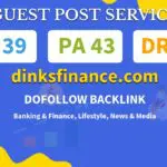 Buy Guest Post on dinksfinance.com