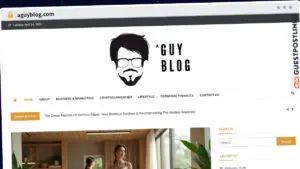 Publish Guest Post on aguyblog.com
