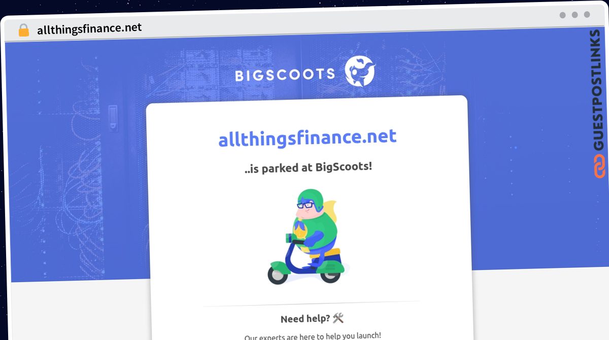 Publish Guest Post on allthingsfinance.net
