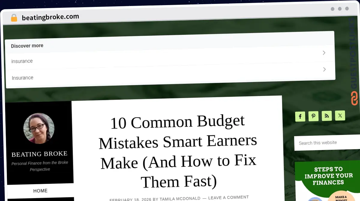 Publish Guest Post on beatingbroke.com