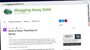 Publish Guest Post on bloggingawaydebt.com