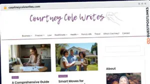 Publish Guest Post on courtneycolewrites.com
