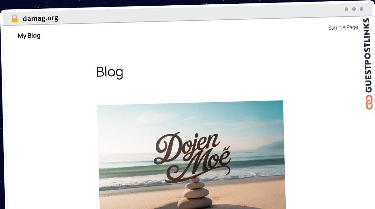 Publish Guest Post on damag.org