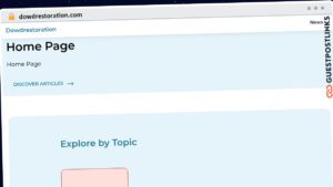 Publish Guest Post on dowdrestoration.com