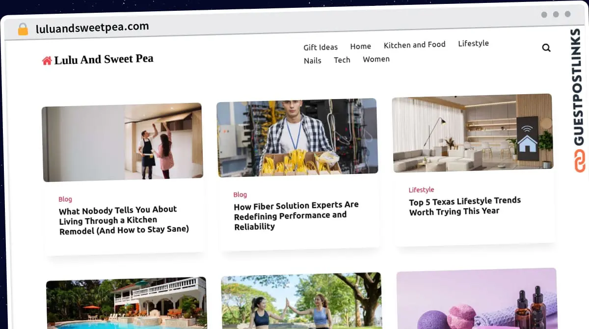 Publish Guest Post on luluandsweetpea.com