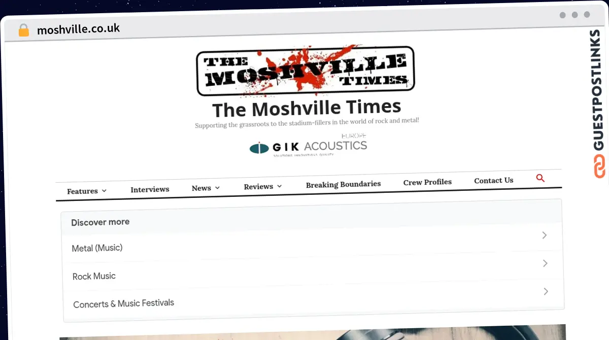 Publish Guest Post on moshville.co.uk