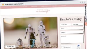 Publish Guest Post on serendipitymommy.com