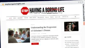 Publish Guest Post on stophavingaboringlife.com