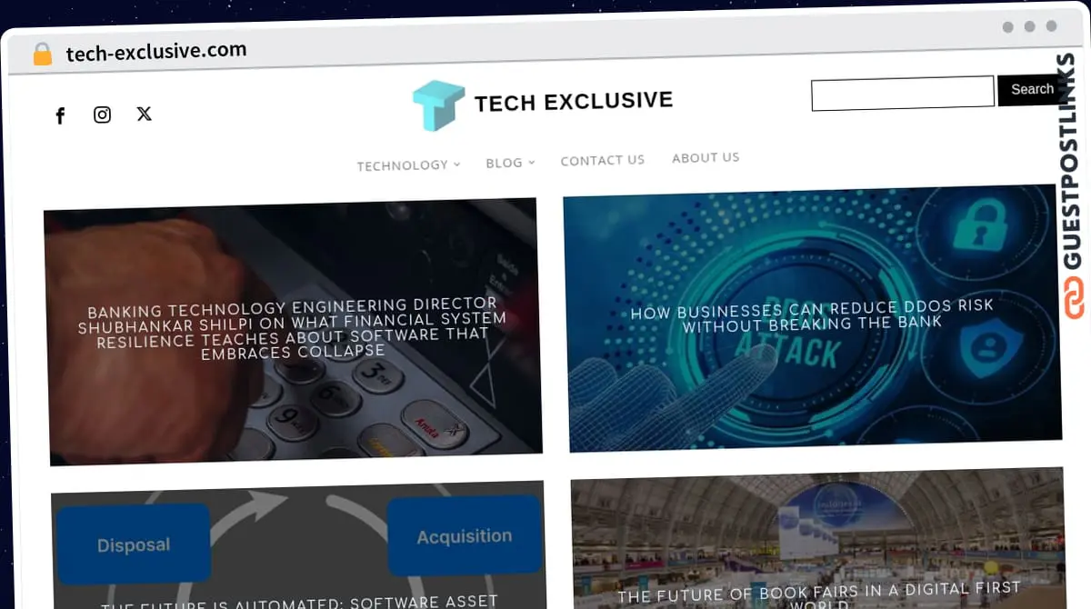 Publish Guest Post on tech-exclusive.com