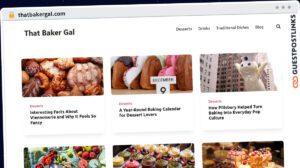 Publish Guest Post on thatbakergal.com