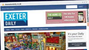 Publish Guest Post on theexeterdaily.co.uk