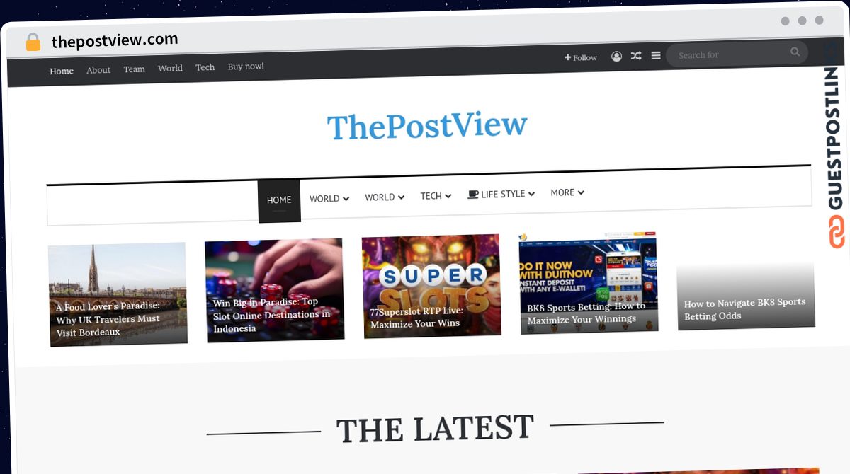 Publish Guest Post on thepostview.com